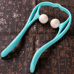 Multifunctional manual Cervical Spine massager clip neck neck back waist calf Handy Gadget roller massager tool