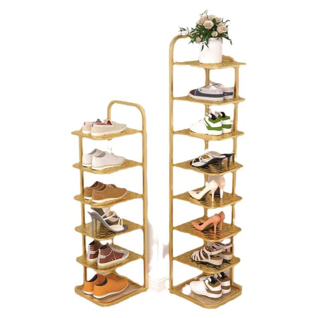 Shoe rack multi-layer home door shoe rack small narrow simple indoor ...