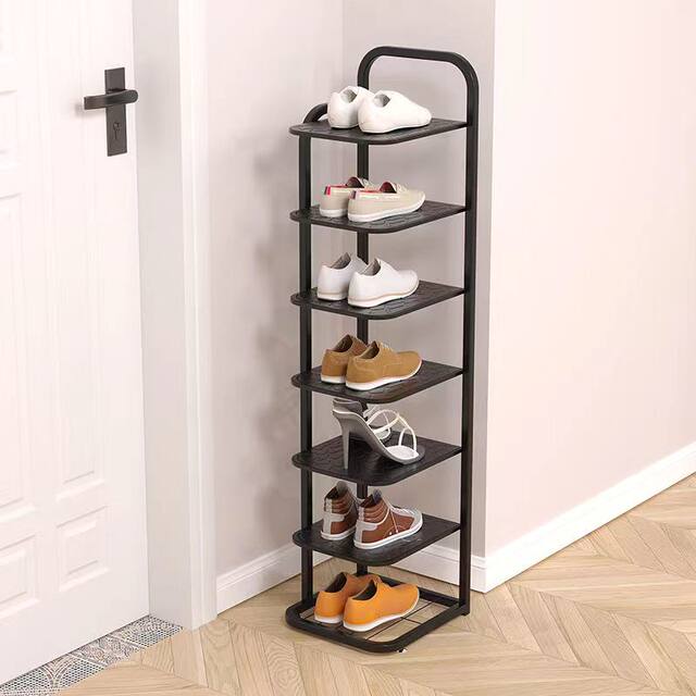 Shoe rack multi-layer home door shoe rack small narrow simple indoor ...
