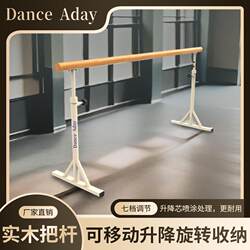 Dance Barre Double-Layer Portable Mobile Adjustable Leg Stretch Bar for Adults, School, Home Practice, Dance Studio, Children