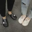 Giày Croc Dép nữ Mùa hè Internet Người nổi tiếng Hợp thời trang Thâm nhập bên ngoài Thoáng khí Baotou Mềm Phòng mổ Giày lười đi biển Dép chống trượt 