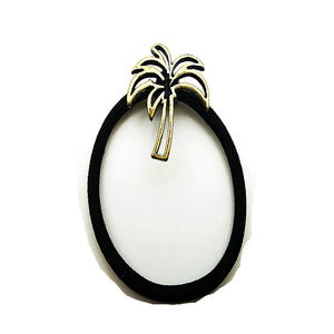 Foreign trade jewelry European and American fashion jewelry hair jewelry head jewelry retro coconut tree plant ponytail hair rope
