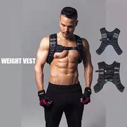  3-5-10kg Weighted Vest with Invisible Iron Sand, Sandbag for Running, Fitness Training, and Exercise
