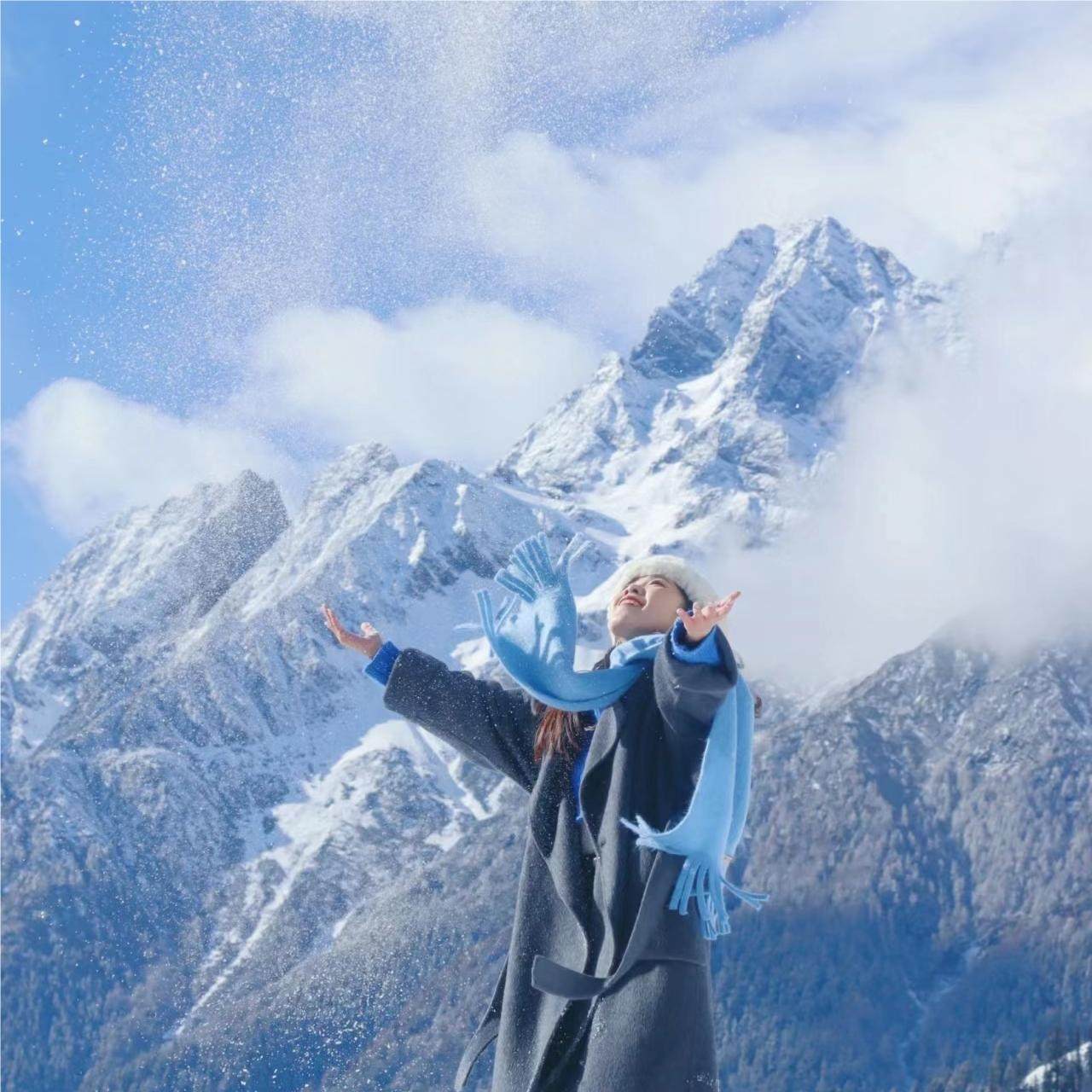 2-8人小团川西环线三日游四姑娘山八郎生都墨石3天2晚纯玩跟团游