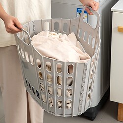 Dirty Laundry Basket for Home Use, Wall-Mounted, Foldable, for Bathroom, to Store Dirty Clothes, Storage Bin, Bathroom Essential