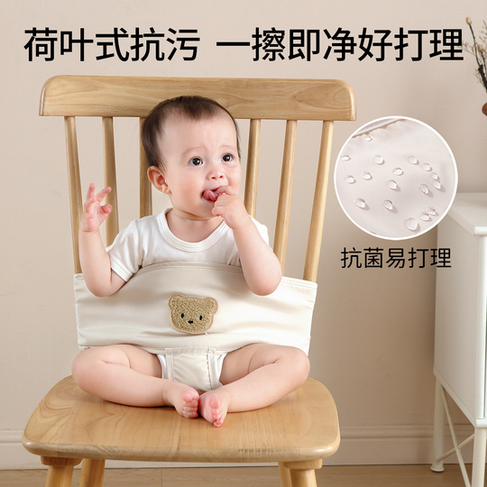 Sangle De Fixation Pour Cuillère Bébé - À Attacher Sur Chaise Haute, En Silicone Alimentaire, Garde La Cuillère à Portée