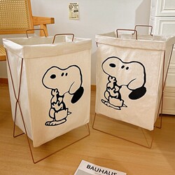 Dirty Clothes Basket for Home Use, Foldable Laundry Hamper, Bathroom Laundry Basket, Dirty Clothes Basket with Lid for Bedroom