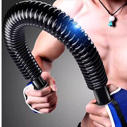Arm Strength Bar, Grip Strength Device, Fitness Equipment for Home Use, Men's Strength Training Device, Multifunctional, 30kg Adjustable