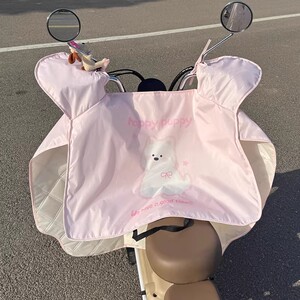 
Electric vehicle windshield, summer sunshade, battery motorcycle, summer rainproof thin section, spring and autumn heat insulation, waterproof and sun protection