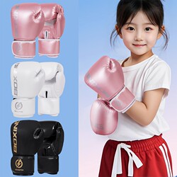 Boxing Gloves for Children, Unisex Kids and Adults, Suitable for Sparring, Sandbag Training, Breathable and Thickened for Fighting