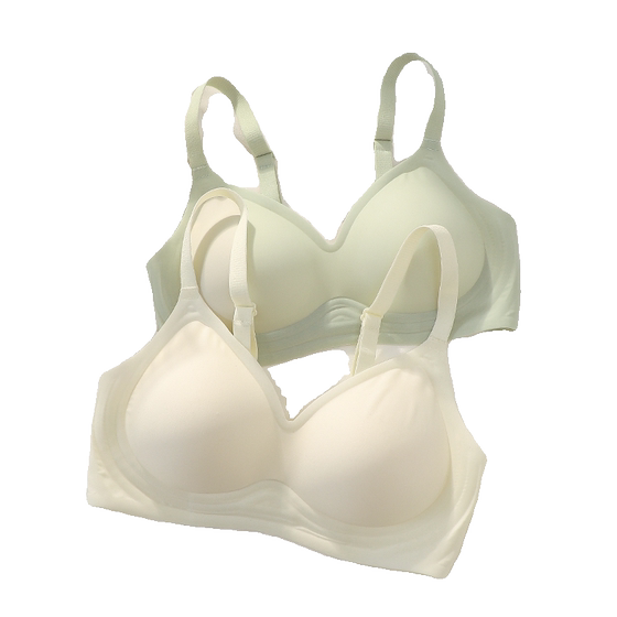 
Breast underwear for women, push-up, thin, seamless, small-breasted girl, no wire bra, summer anti-sagging, invisible secondary breasts