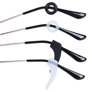 Glasses anti -off -shed artifact anti -slip silicone legs cover children's eyes
