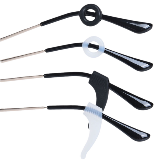 Glasses anti -off -shed artifact anti -slip silicone legs cover children's eyes
