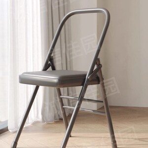 
Yoga Yoga Chair Iyengar Auxiliary Yoga Chair PU Face Yoga Chair Auxiliary Chair Folding Stool Pilates Chair