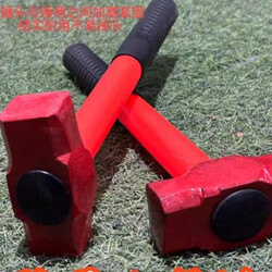 Heavy-Duty Octagonal Hammer with Anti-Vibration Handle, Long Handle Solid Hammer, Large Hammer Tool, Construction Site Hammer, Hammer Tool for Breaking Walls