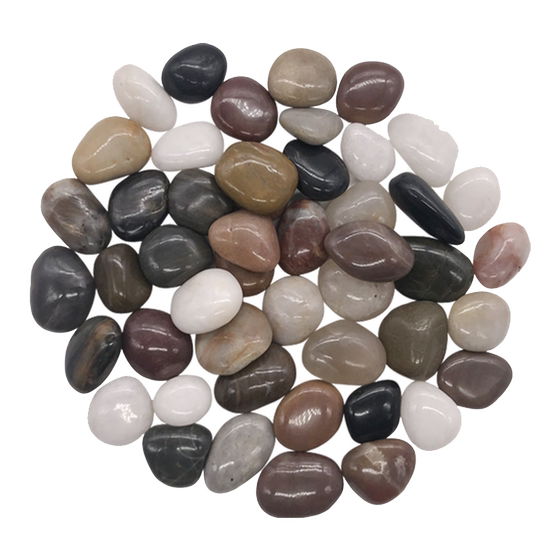 
Natural rain flower stone pebbles fish tank landscaping raw stone small white stone goose soft stone pebbles colored stone turtle tank paving