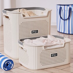 Dirty Laundry Basket, Laundry Hamper, Household Dirty Clothes Storage Basket, Large Capacity Bathroom Clothes Organizer