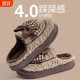 2025 New Cotton Slippers Women's Winter Indoor Home Home Warm Anti-Slip Thick Soled Wool Cotton Slippers Women's Winter