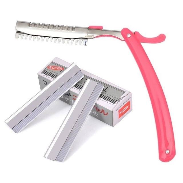 Eyebrow razor blade for women, sharp eyebrow razor set for makeup ...