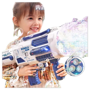 Bubble machine 2025 Internet celebrity new hot model children's handheld Gatling gun girl toys fully automatic blow charging boy