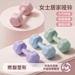 New Dumbbells for Women, Fitness Equipment for Home Use, Children's and Men's Dormitory Arm Muscle Training, Yoga, Environmentally Friendly Dumbbells