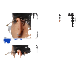 
Anti-falling glasses artifact anti-slip silicone sleeve fixing device ear hook support children's eye frame fixing hook clamp