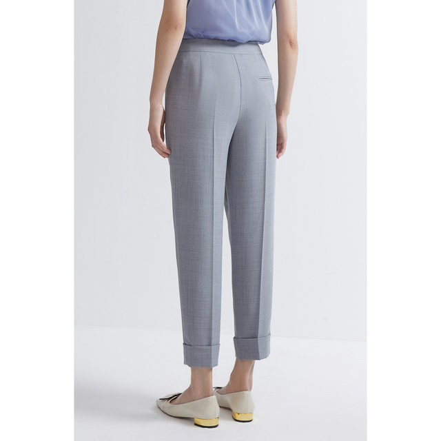 INSUN Enshang summer versatile anti-wrinkle suit pants for small feet