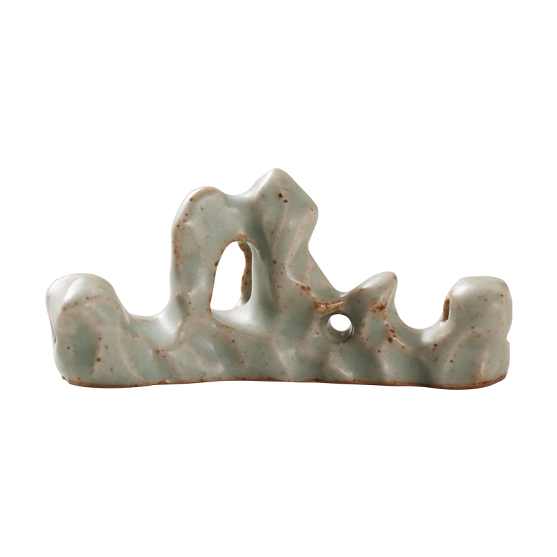 中国美術 豆青釉 太湖石 筆架(K-A724) 中国美術 豆青釉 太湖石 筆架(K-A724) - メルカリ