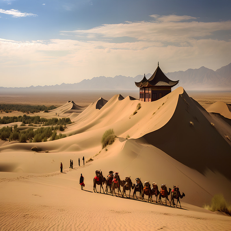 甘肃旅游嘉峪关敦煌莫高窟玉门关魔鬼城张掖七彩丹霞4天3晚跟团游