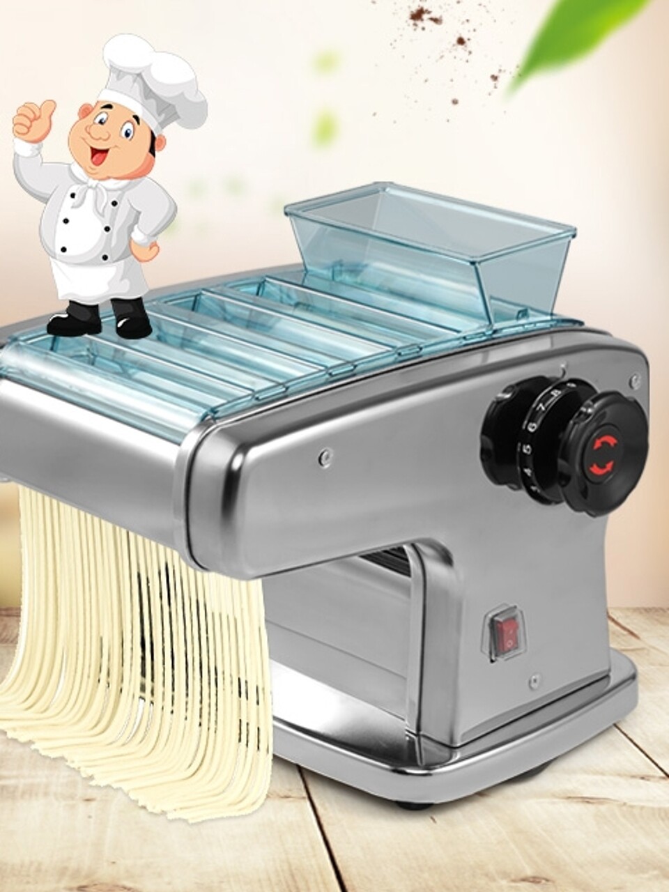 俊媳妇不锈钢电动压面机