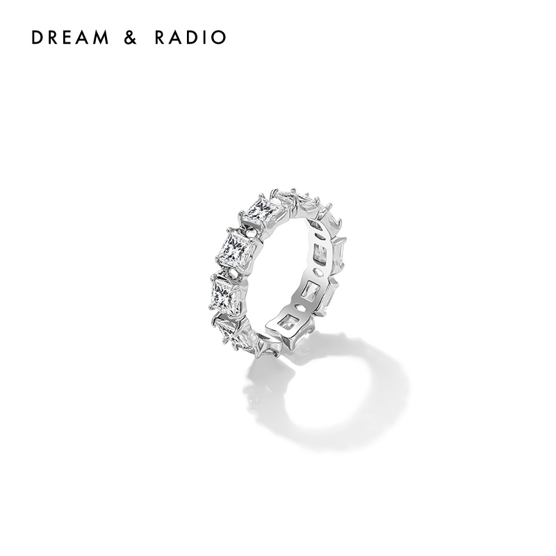 Dream＆Radio锆石戒指女生设计小众