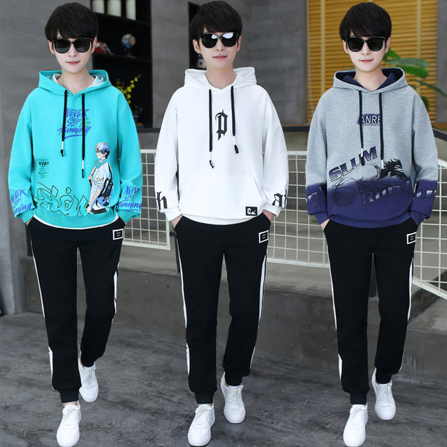 13-Year-Old Spring and Autumn Sweatshirt for Boys, 12-15 Year Old