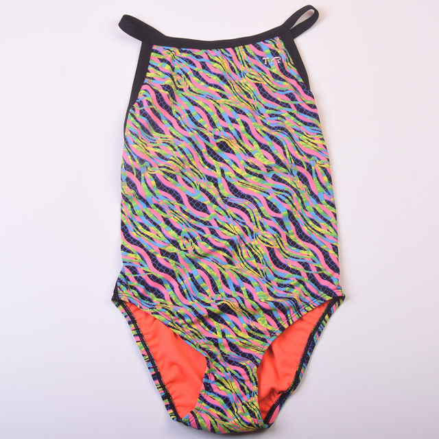 American T's competitive racing triangle one-piece swimsuit for women's professional training and competition drag reduction and quick-drying swimming pool