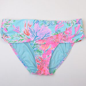 American fashion brand LIL** Beach printed bikini single pants sexy slim swimsuits