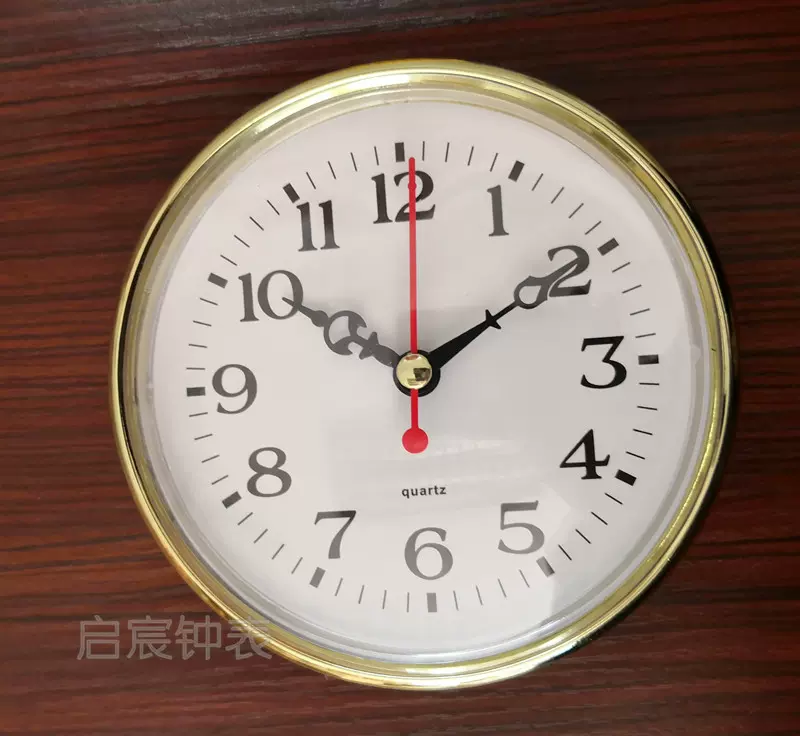 钟表头圆形钟头直径110mm相框钟胆工艺品钟头灯饰家具配钟头-Taobao