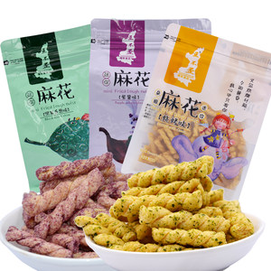 
Wang Buwai's small twists with mixed grains, five-spice and spicy flavors, bedroom and office Yanglonggang snacks, small twists