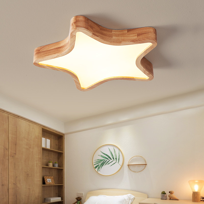 LED E27 plafondlamp goud creatief woonkamer slaapkamer lamp plafondlamp koperen kap ster design plafond kroonluchter voor moderne gang trappen, balkon
