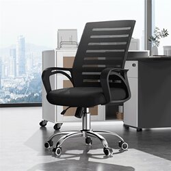Office Chair, Computer Chair, Comfortable for Long Sitting, Not Tiring, Desk Chair, Home Use, Student Study Chair, Swivel, Adjustable Backrest Chair