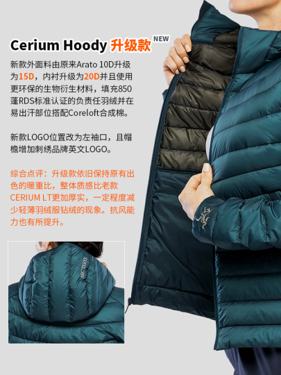 アークテリクス　セリウム LT フーディ Sサイズ　ダウンジャケット 楽天市場】ARC'TERYX ARCTERYX アークテリクス CERIUM LT HOODY