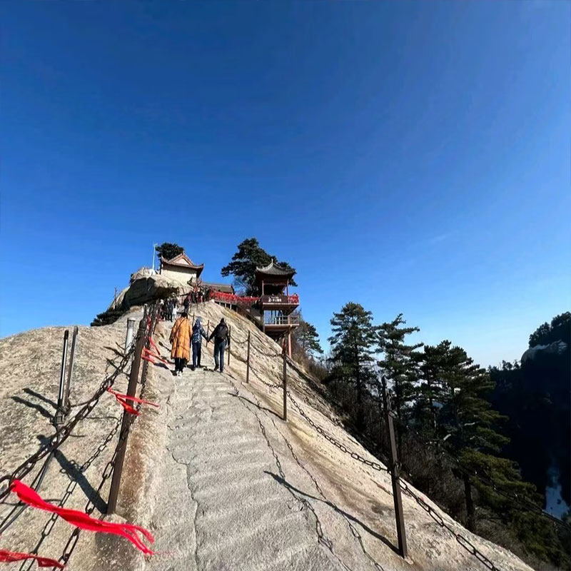 【三种进山索道方式可选】西安发-华山纯玩一日游 赠送登山手套