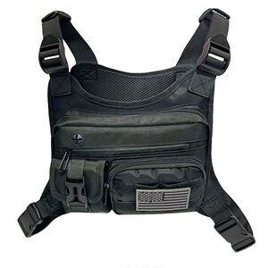 
Deyi camp outdoor travel motorcycle riding knight chest bag military fan tactical functional vest bag chest bag