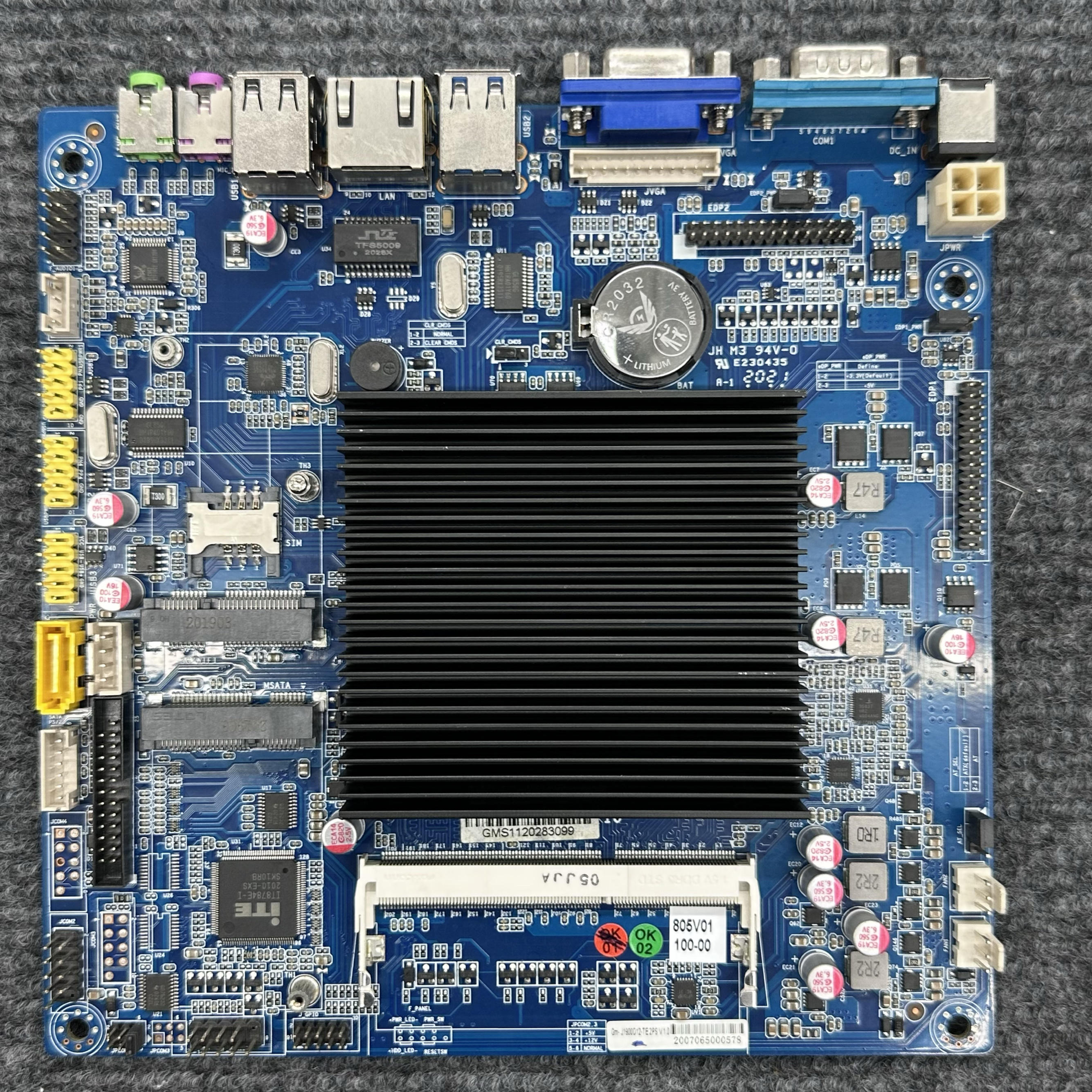 收银机工控主板GMJ1900D12-TE2PS/J1900工控主板/j1900主板双EDP-淘宝网