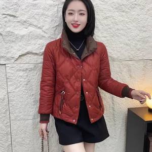 
2025 new winter style women's fashionable short jacket casual thin women's top warm and cold-proof cotton coat cotton jacket