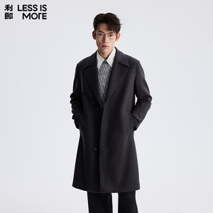 
[Suit Collar] Lilang Youth Business Woolen Jacket 2025 Winter Fashion Versatile Casual Warm Coat for Men