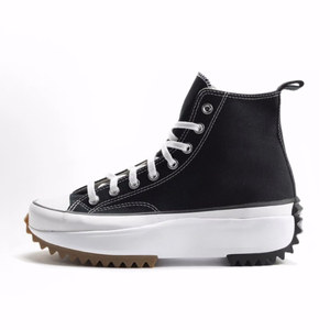 Converse Run Star Hike Heightening Thick Sole High Top Canvas Shoes Men and Women's Same Model