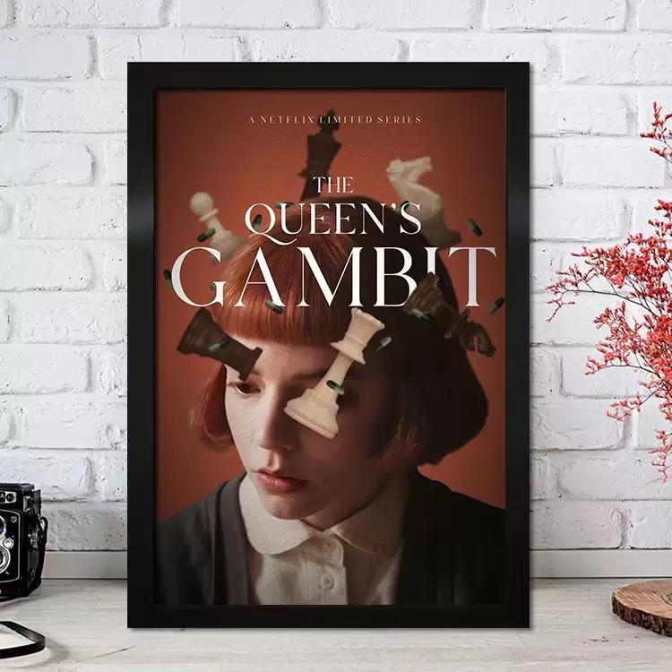 后翼弃兵海报电影美剧相框装饰挂画宿舍寝室安雅泰勒乔