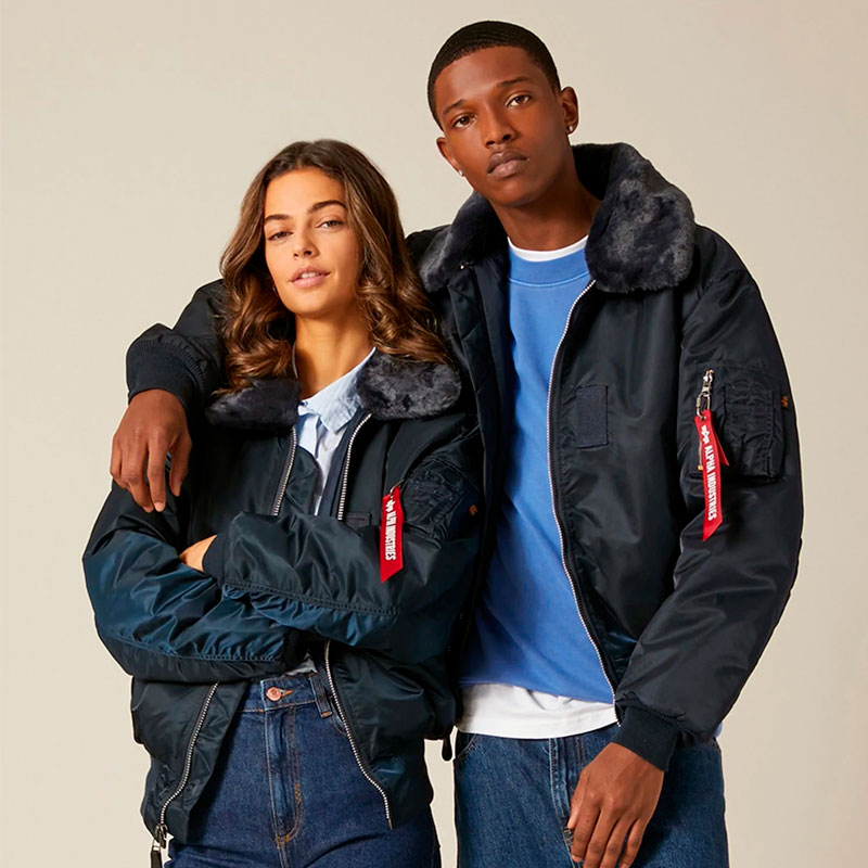 Alpha B-15 Flying Jacket - Men's Thickened Winter Coat