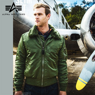 Alpha B-15 Flying Jacket Men's Thickened Winter Coat