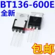 Thyristor hai chiều BT136-600E TO-220 nguyên bản hoàn toàn mới [10 chiếc với giá 5 nhân dân tệ, miễn phí vận chuyển] Thyristor