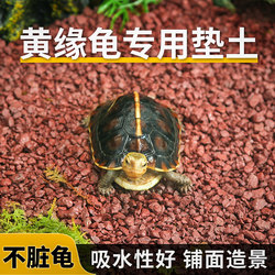 Turtle Huang Yuan An Yuan special red clay reptile tortoise landscaping decoration humus soil lizard gecko breeding box mat